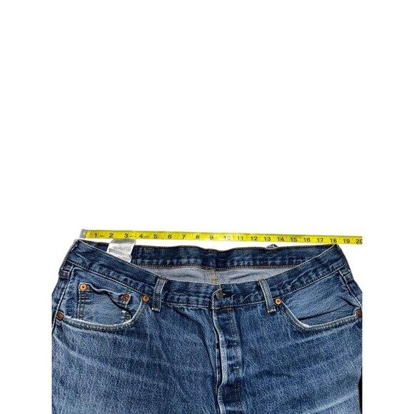 Levi's 501 Jeans Blue Size 40 x 30 - Picture 5 of 11